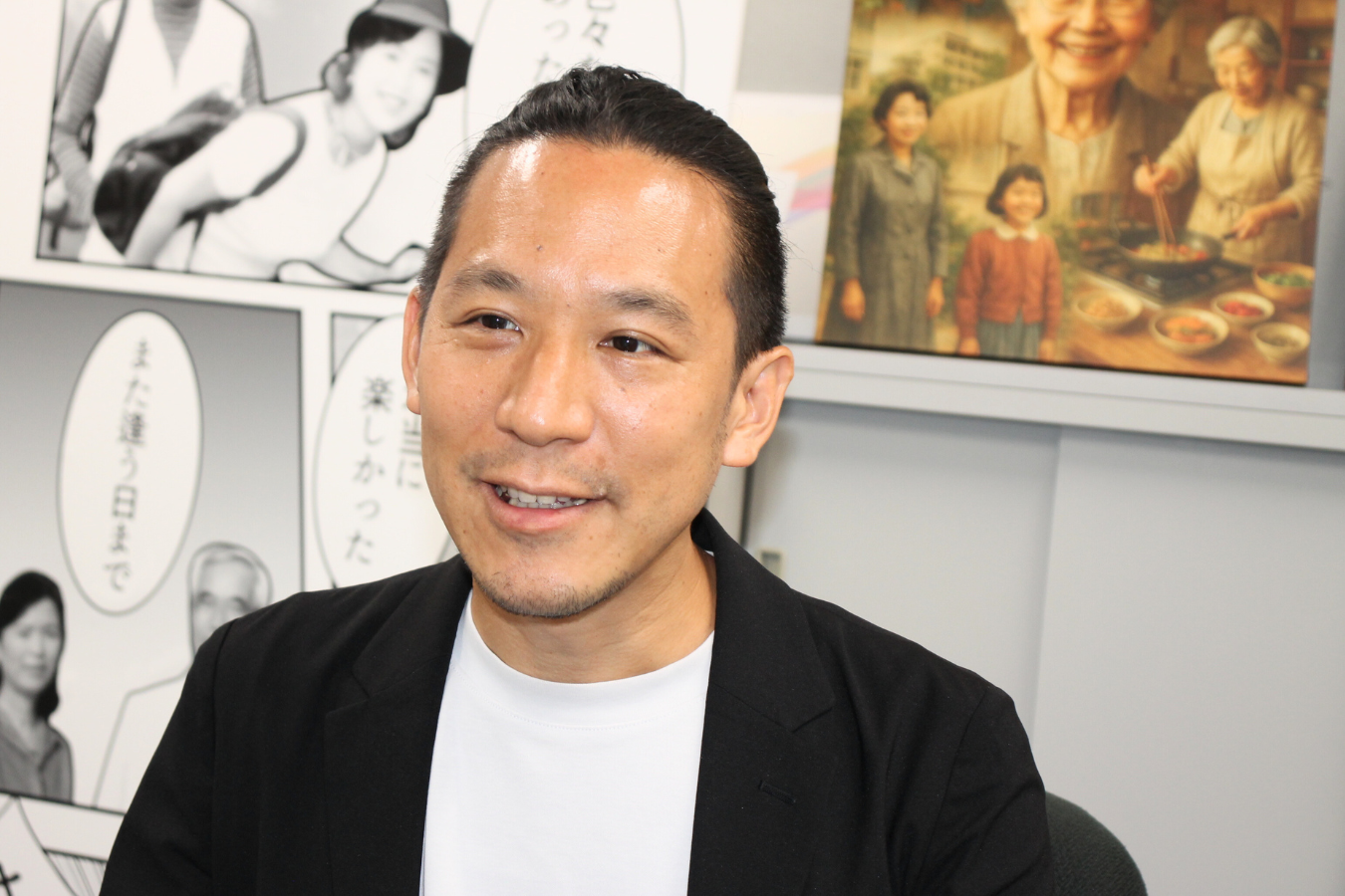 ZUTTO応援団　アスカネット　話す角田さん
