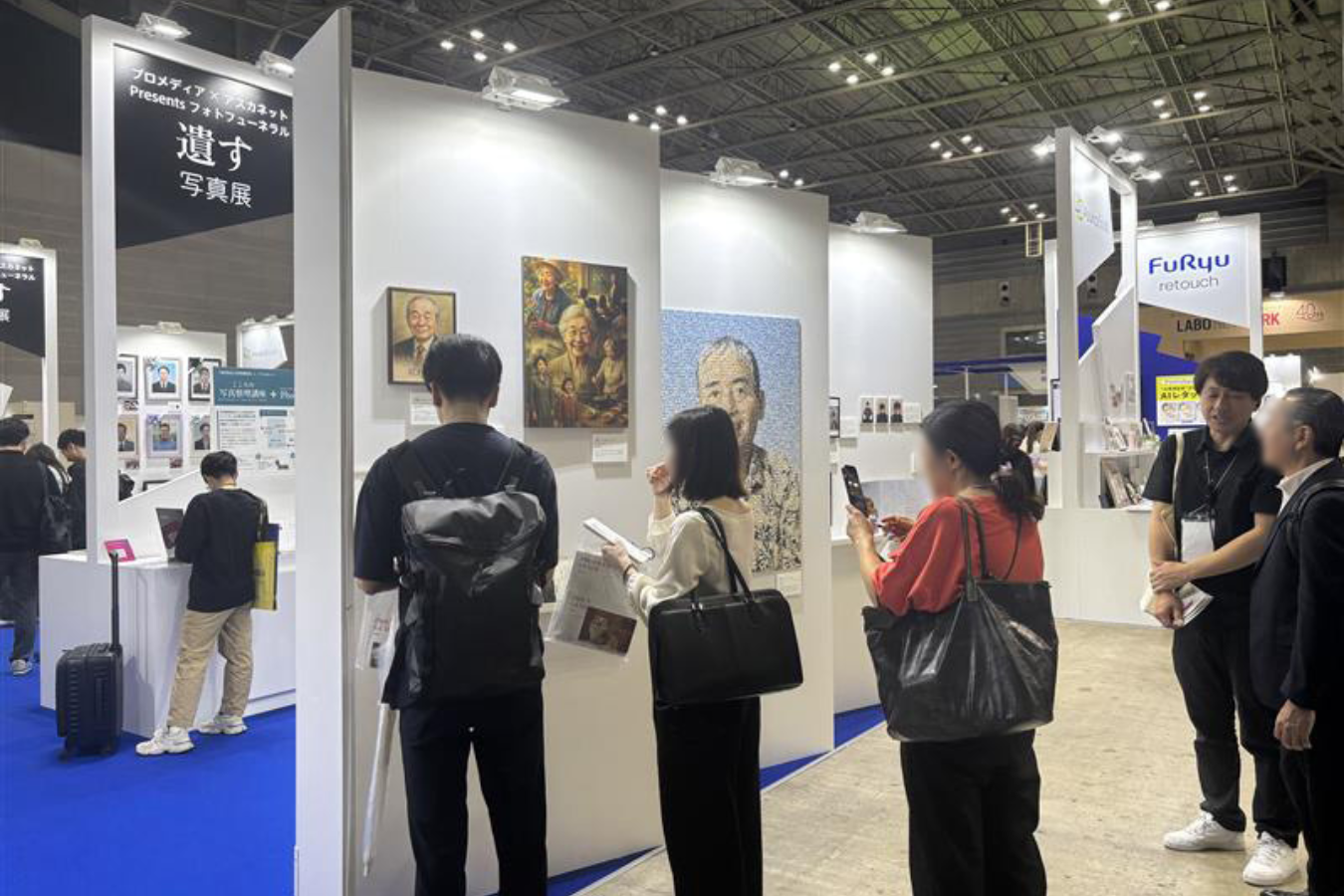 遺す写真展　展示の様子