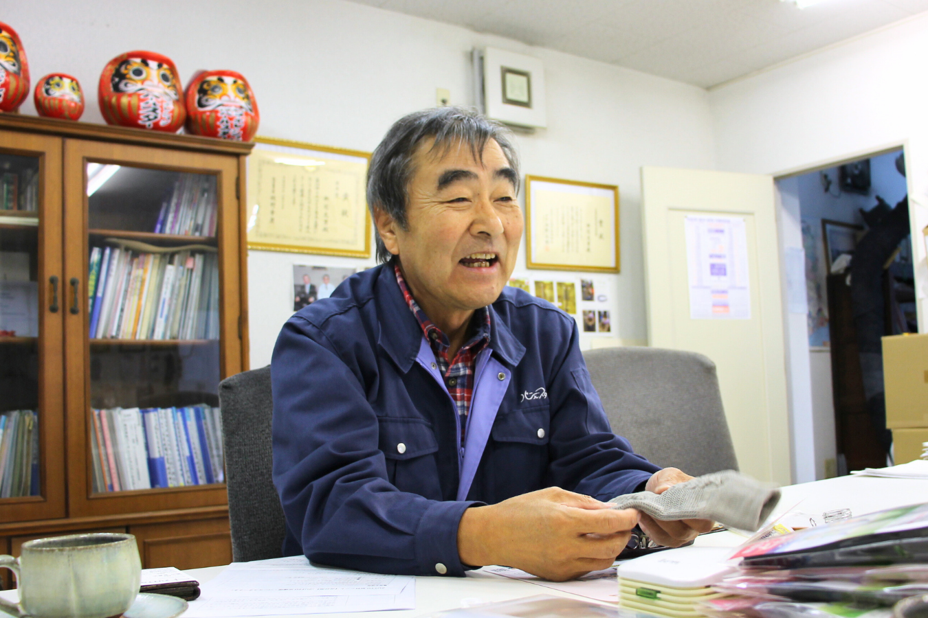 笑顔の大草さん