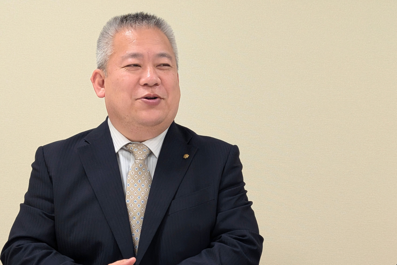 大進本店 語る山本さん