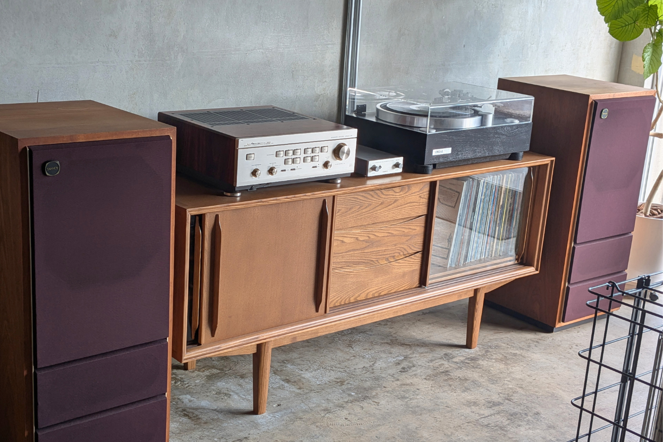 センスが光るオーディオセット